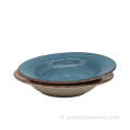 Handgeschilderde servieshuis 18 stks Stongoed Set Ceramic